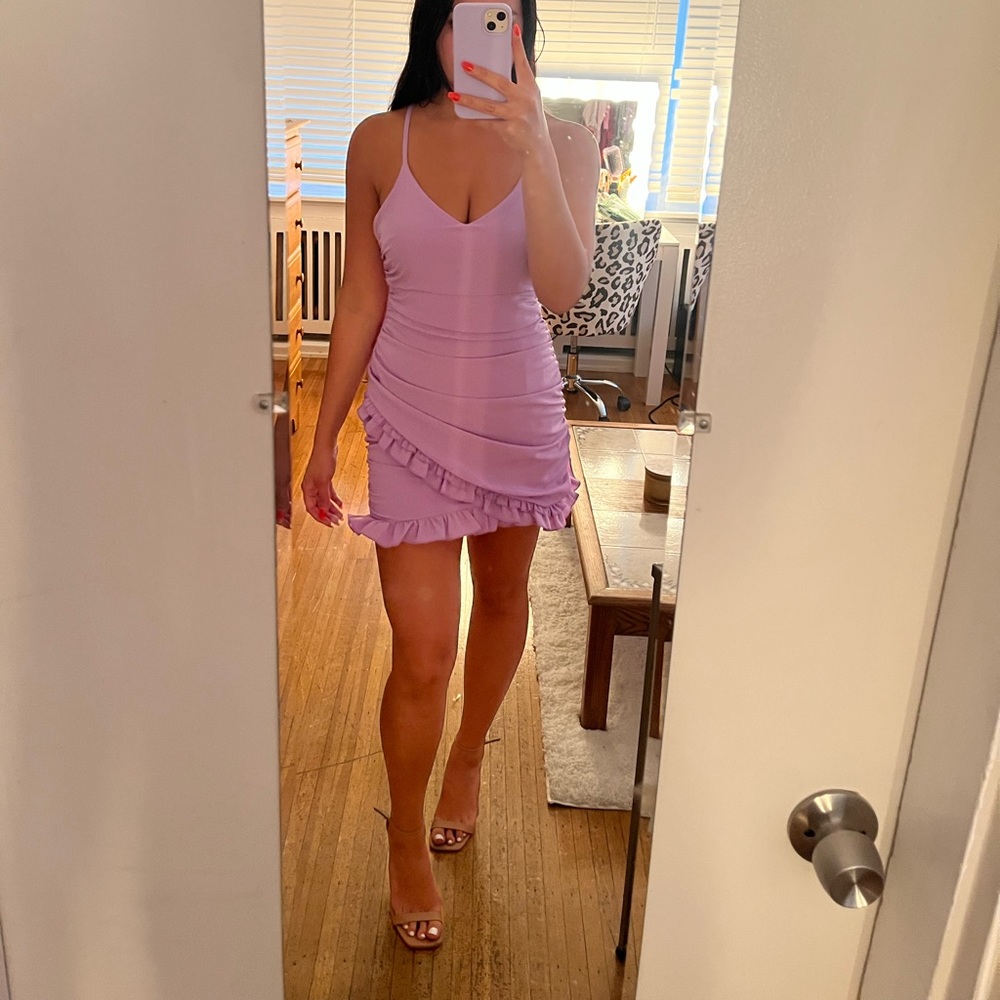 Purple dress
